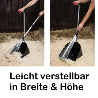 Mistkratzer verstellbar