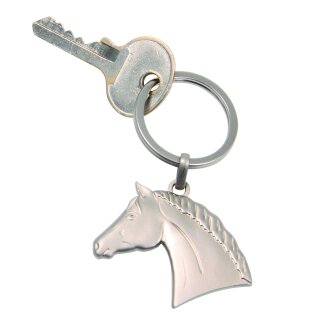 Schlüsselanhänger 3D Pferdekopf