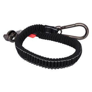 Anbinder Flexi 120cm black-reflective