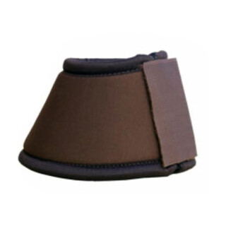 Hufglocken Neopren Klett braun XL
