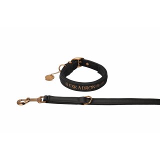 Hunde Set FauxLeather 290 black XL