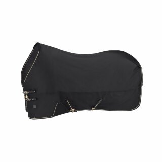 Heritage Weidedecke Alpha 150g FauxFur 290 black 66/145 cm