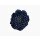 Haarnetz Crystal blau