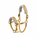 Platinum Halfter Double Pin FauxFur