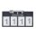 Classic Kopfnummern 2er Pack vierstellig navy