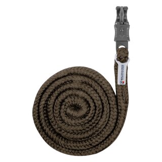 Anbindestrick Plus Panikhaken grünbraun/dunkel