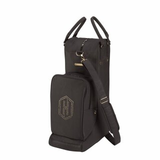 Heritage Stiefel- & Helmtasche Faux Leather 090 black truffle