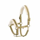 Heritage Halfter Faux Leather Jewel + Faux Fur