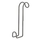 Trensenhalter Haken schwarz