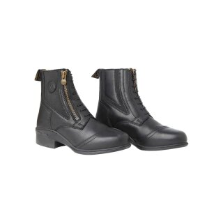 Leder Stiefelette SideZip