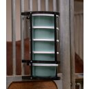 Futterschalenhalterung für 2L Schalen schwarz