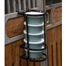 Futterschalenhalterung für 2L Schalen schwarz