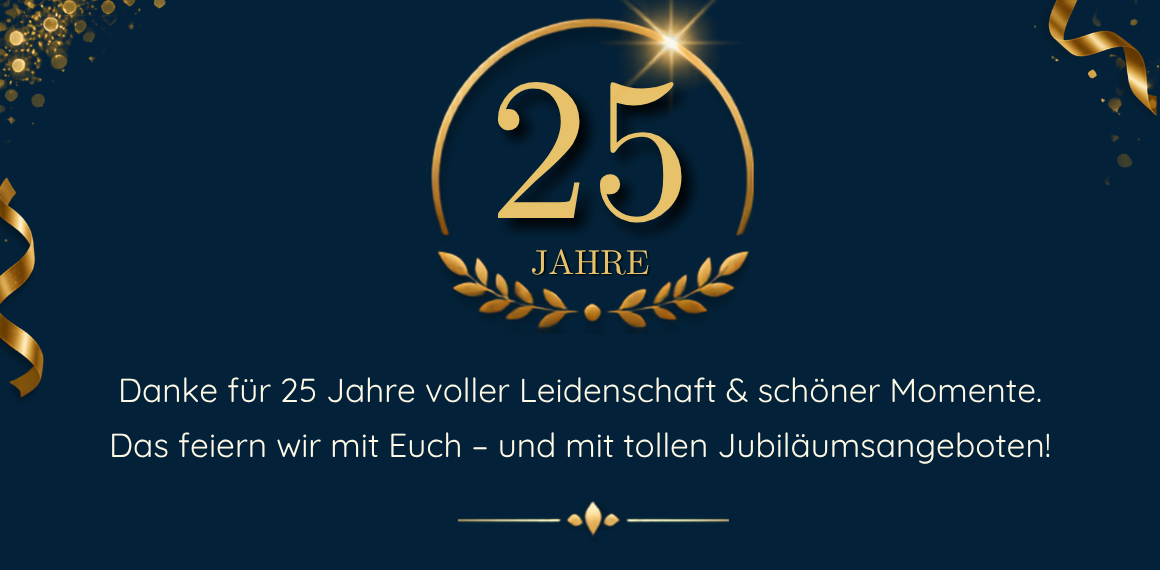 Wir feiern 25 Jahre Hottemax 4-you